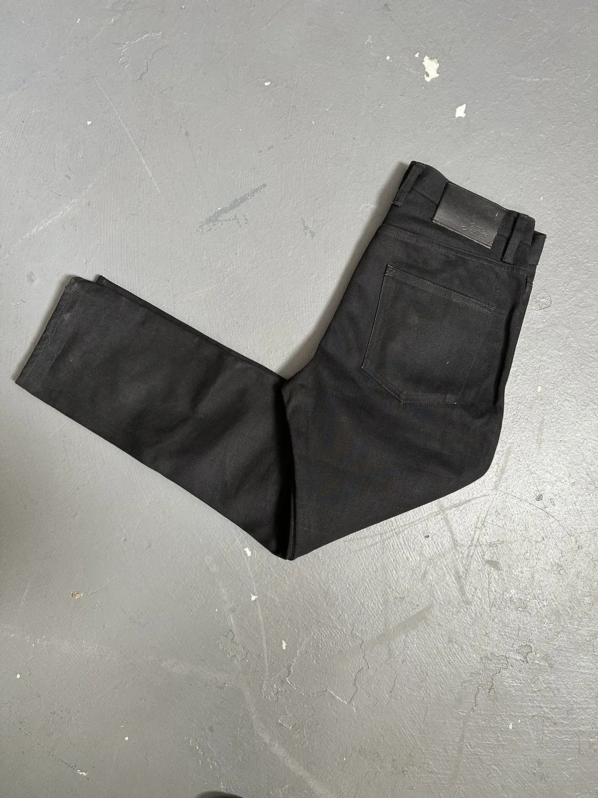 3sixteen NT-220x Black 14.5oz Selvedge Denim