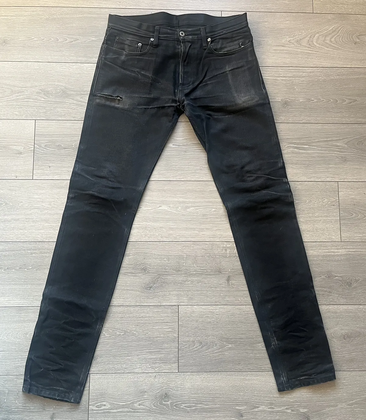 3Sixteen Slim Tapered ⁠Double Black Selvedge Size 34