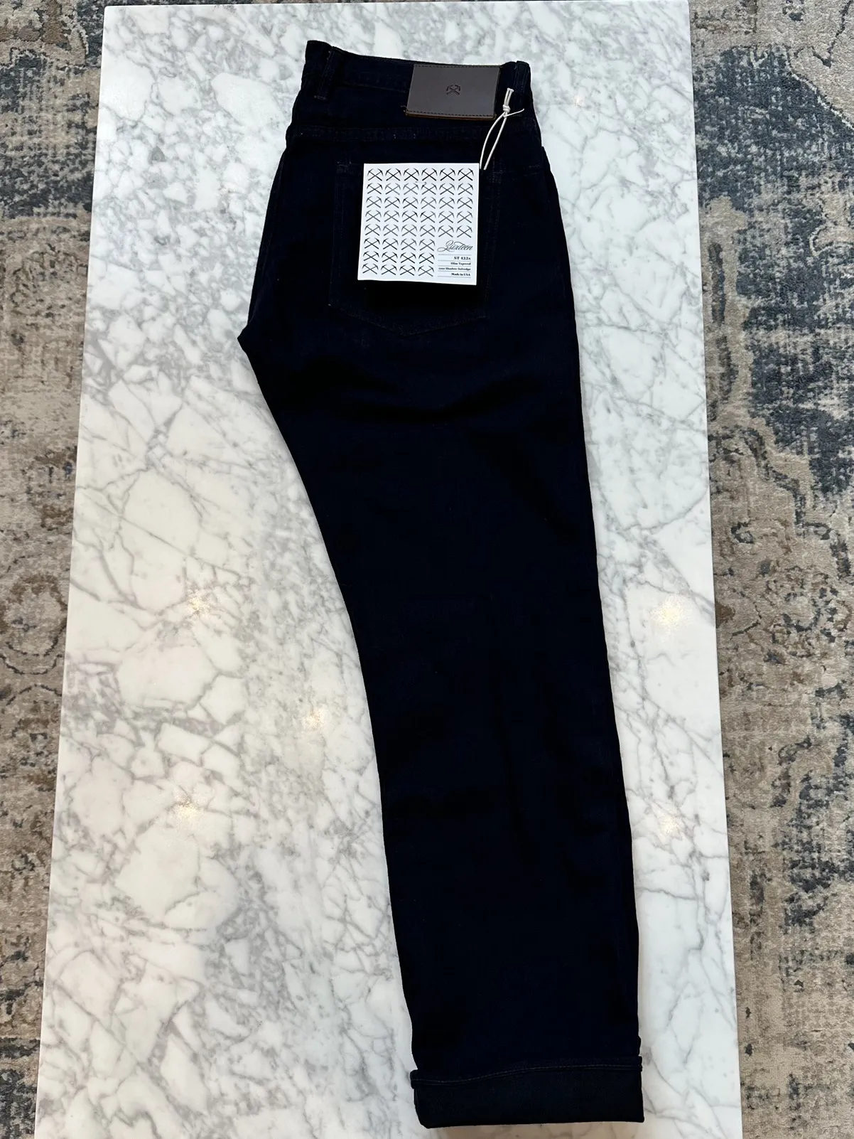 3sixteen ST-122x slim tapered 12oz shadow Selvedge