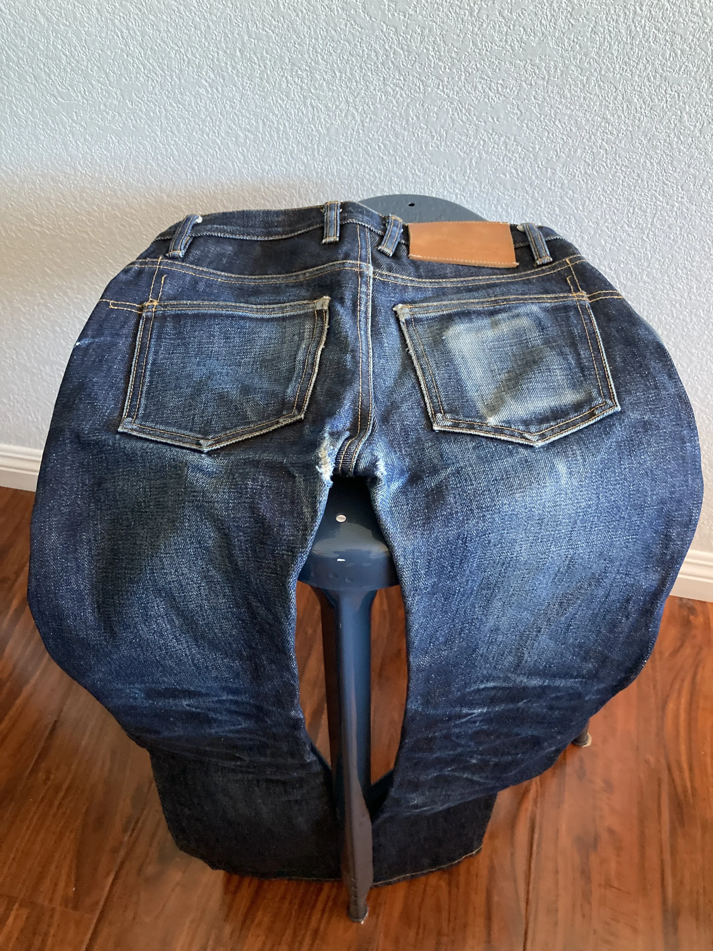 3Sixteen ST-130x Slim Tapered Indigo Selvedge Denim Sz 28