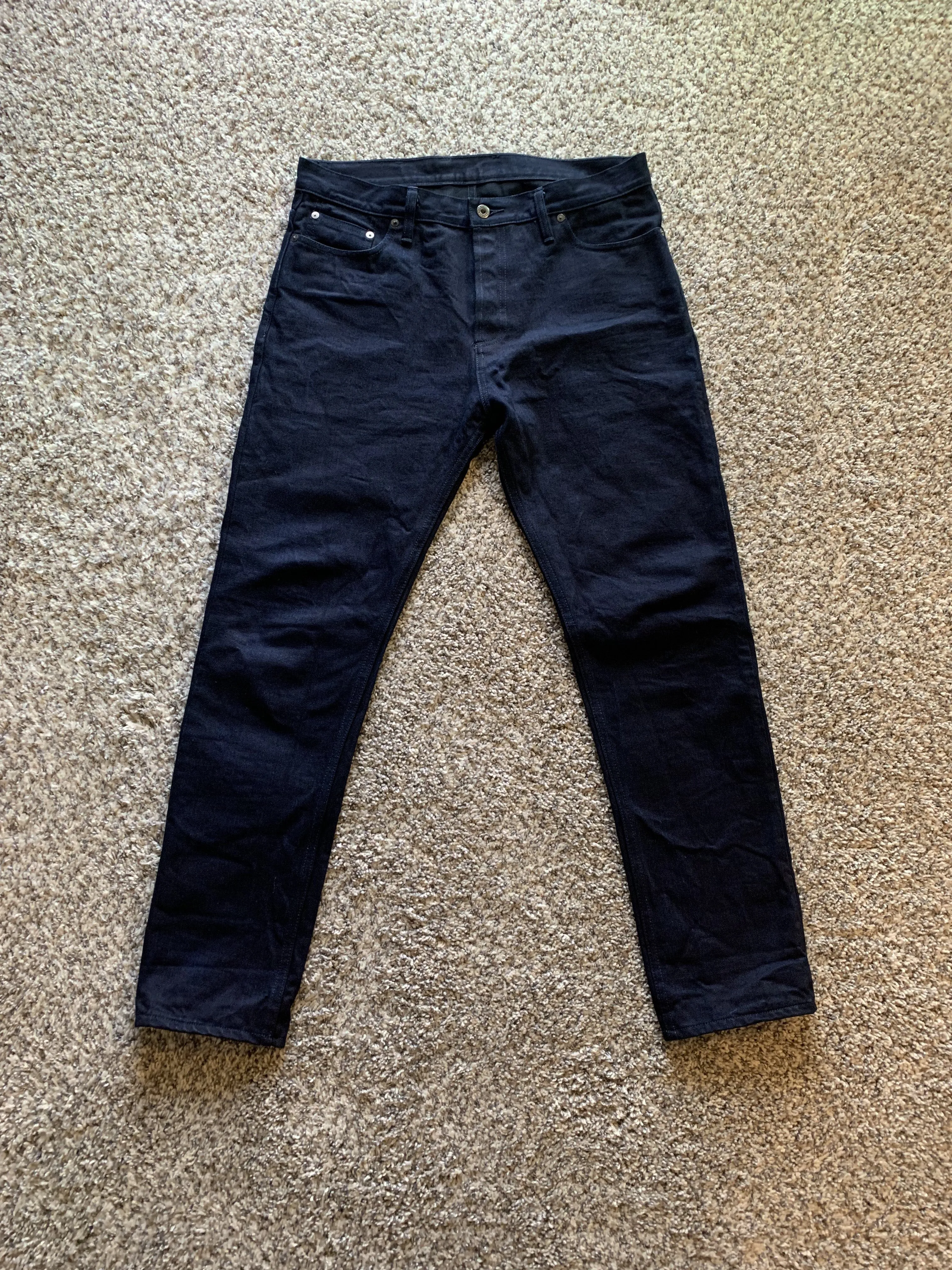 Narrow Tapered Shadow Selvedge NT-120x