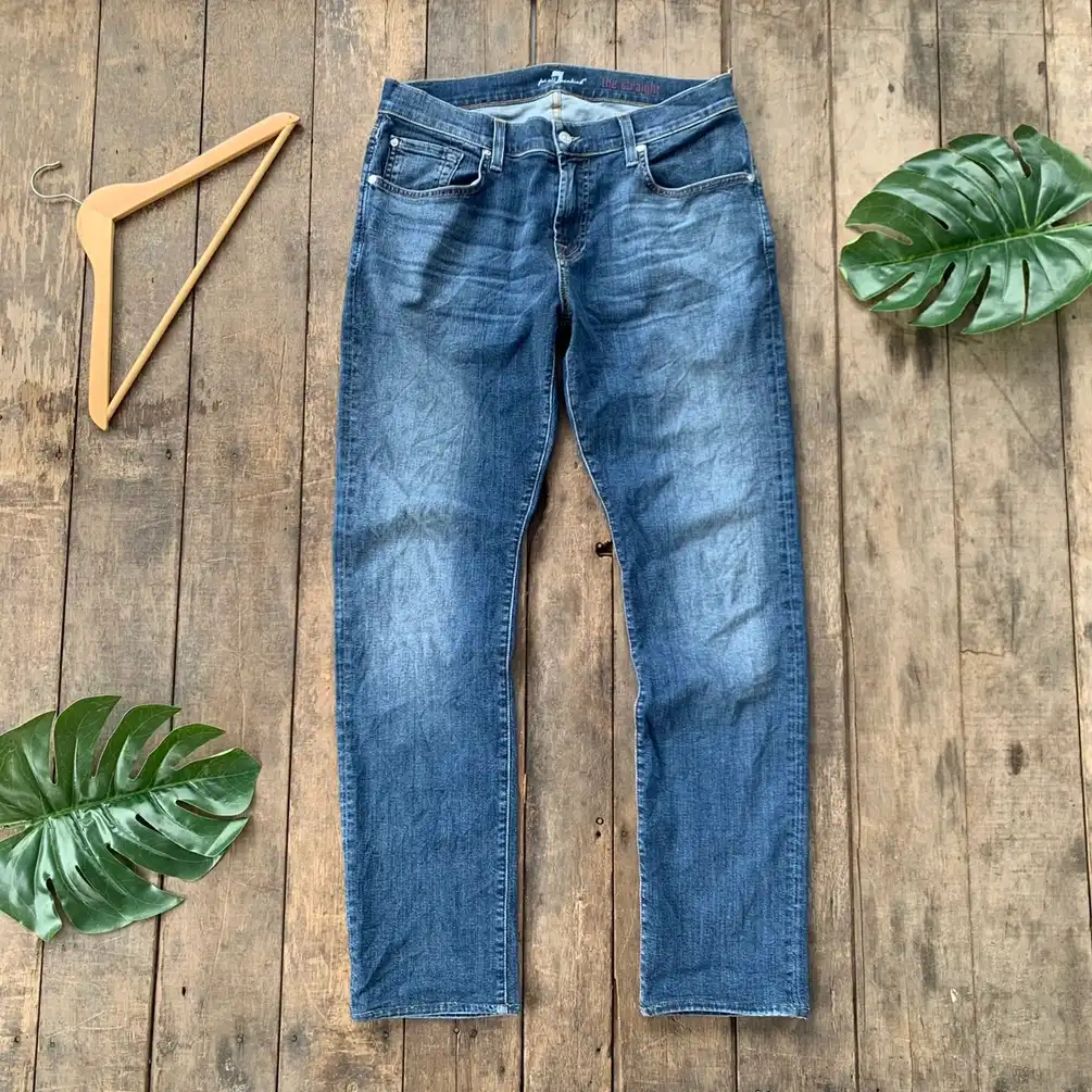7 for all Mankind straight jeans