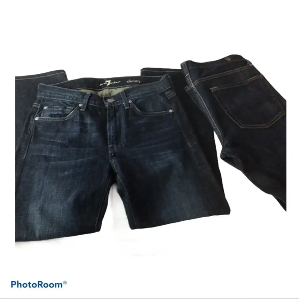 Bundle 2 ***7 For All Mankind Slim Jeans SZ 28 EUC