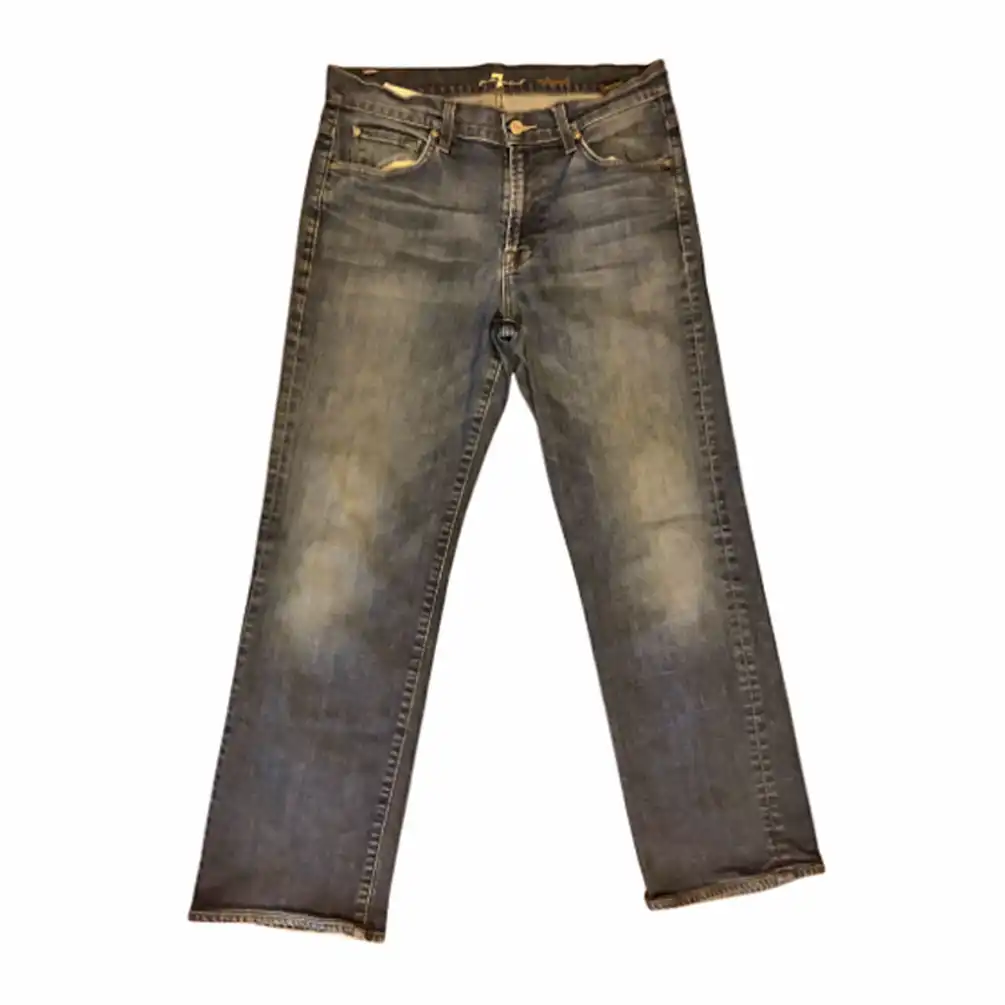7 For All Mankind Relaxed Blue Jeans Men's Size 33