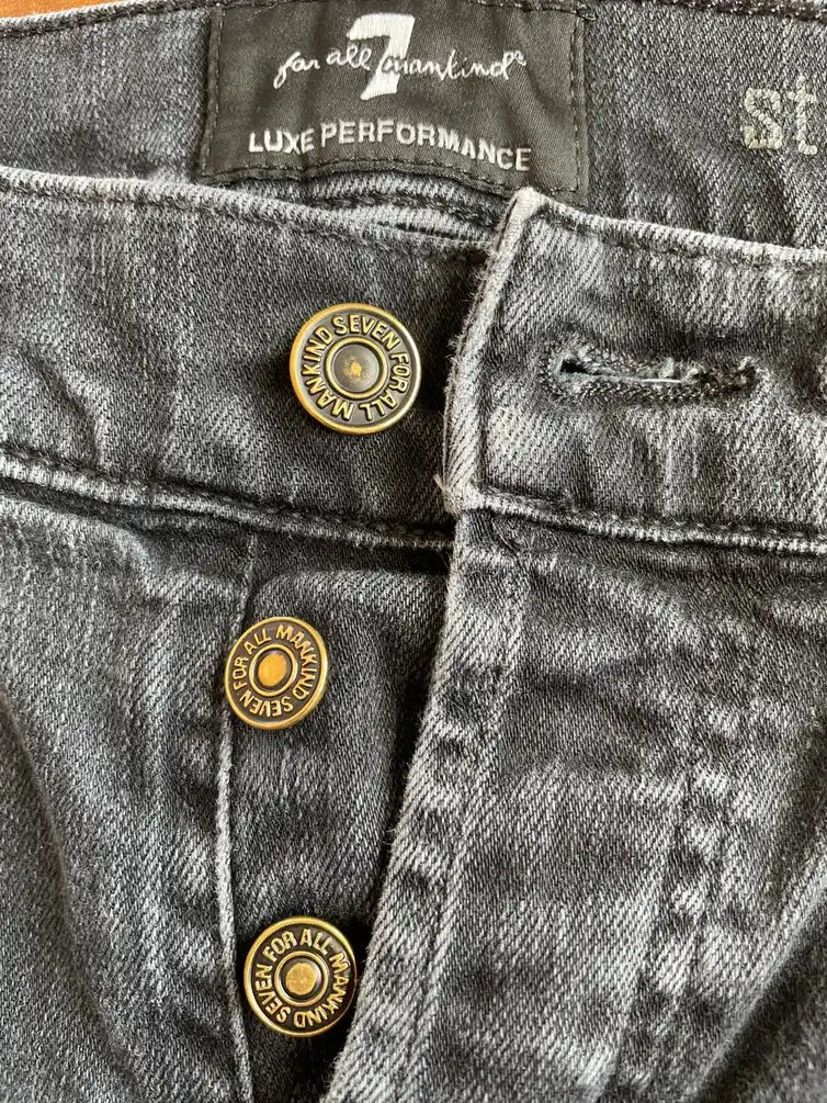 7 For all Mankind Grey lightly worn 33 Men