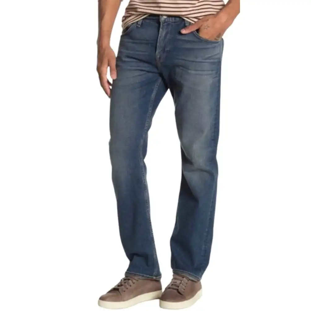 7 FOR ALL MANKIND DISTRESSED BUTTON FLY JEANS WAIST 29