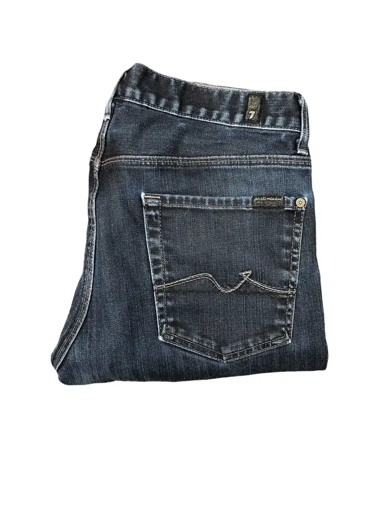 Vintage 7 For All Mankind Jeans Size 34 SLIMMY Blue