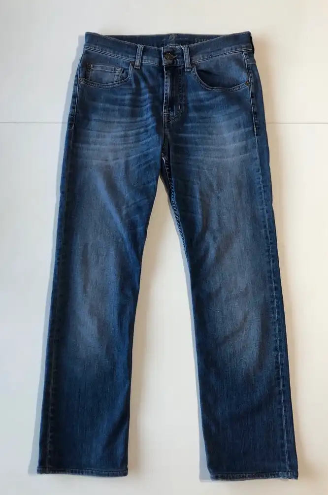7 For All Mankind Slimmy Men’s Jeans Blue Size 30