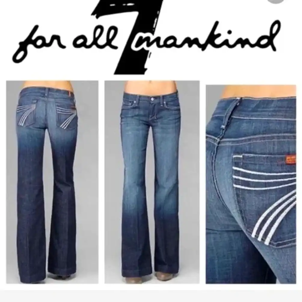 NEW Dojo Flare Wide Leg Denim Jeans