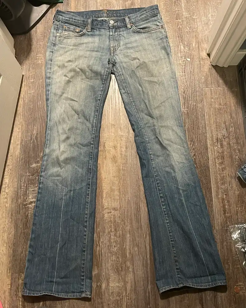 7 for all mankind bootcut jeans Made in USA