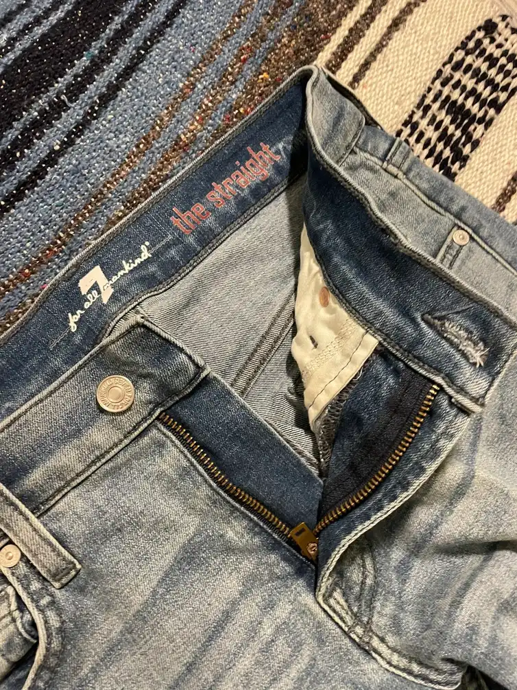 7 For All Mankind Denim Jeans - Sz. 29 - Straight Fit -