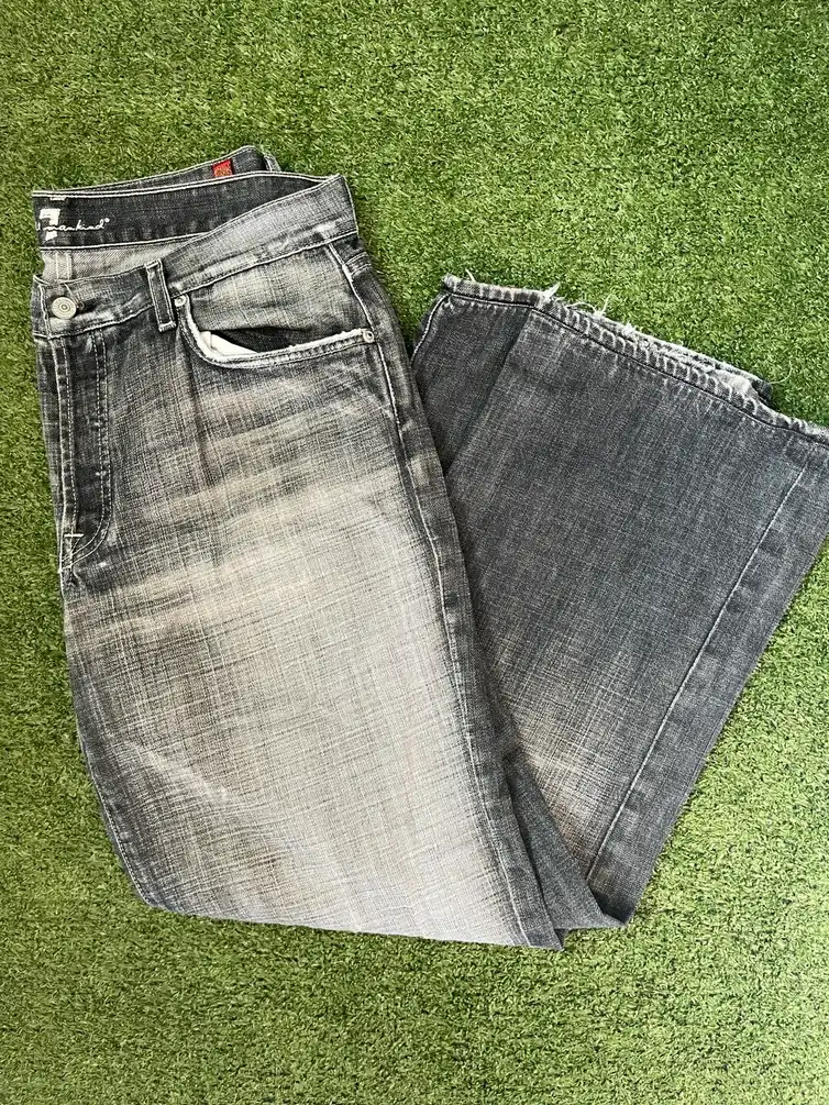 7 For All Mankind Dark Wash Denim Jeans Size 34