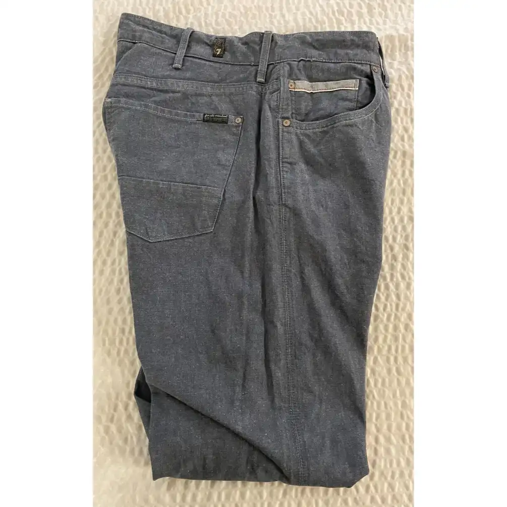 the straight Button Fly Selvedge Denim Jean
