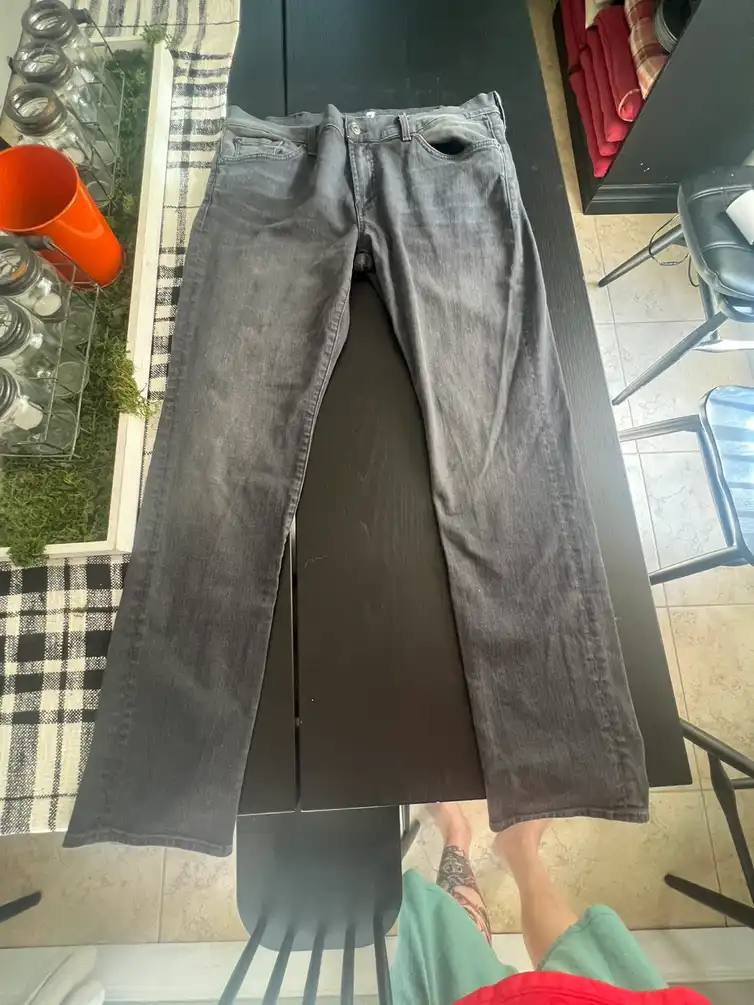 7 For All Mankind 38 grey jeans