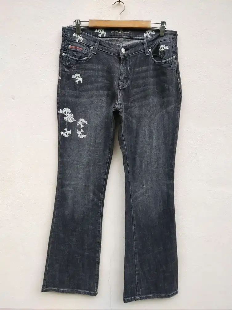 Vintage Skull 7 For All Mankind Denim Jeans