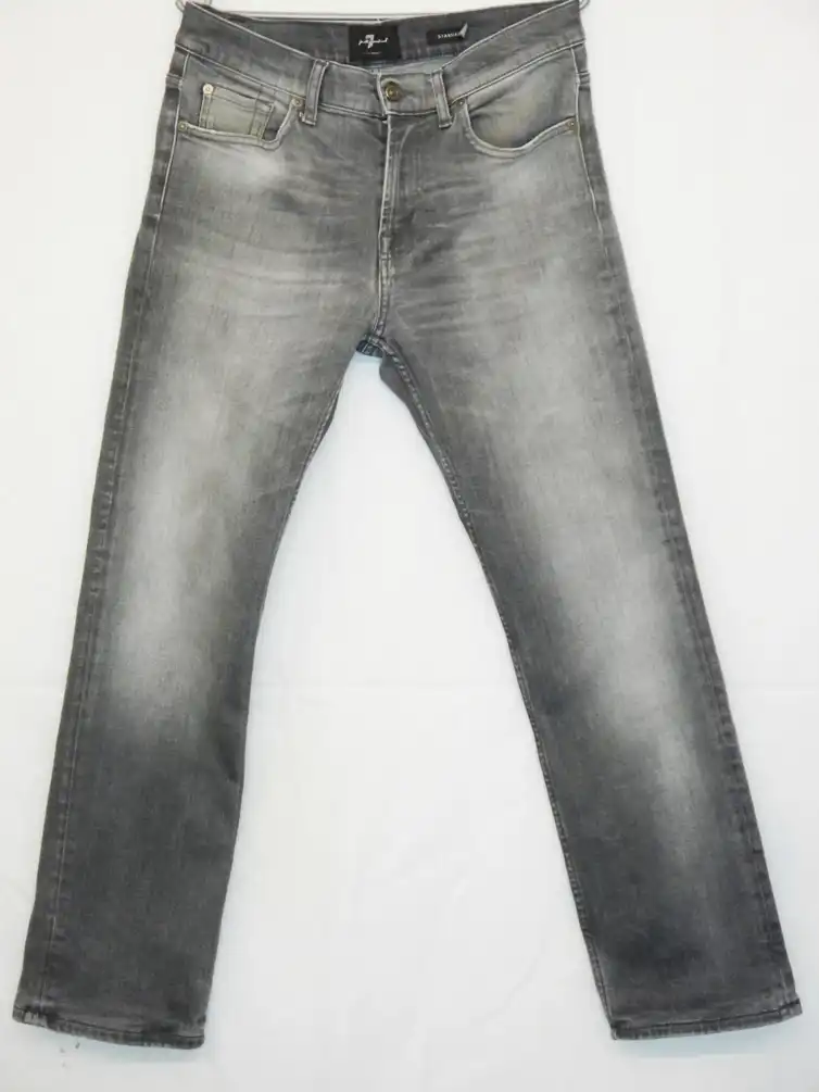 7 For All Mankind grey regular jeans