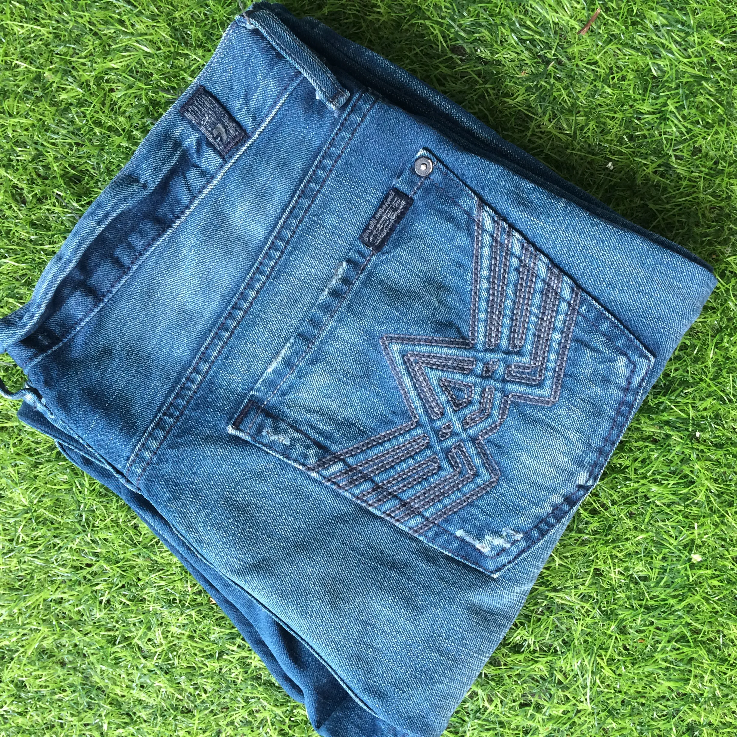 7 For All Mankind Relaxed Straight Jeans A Pocket #B-968