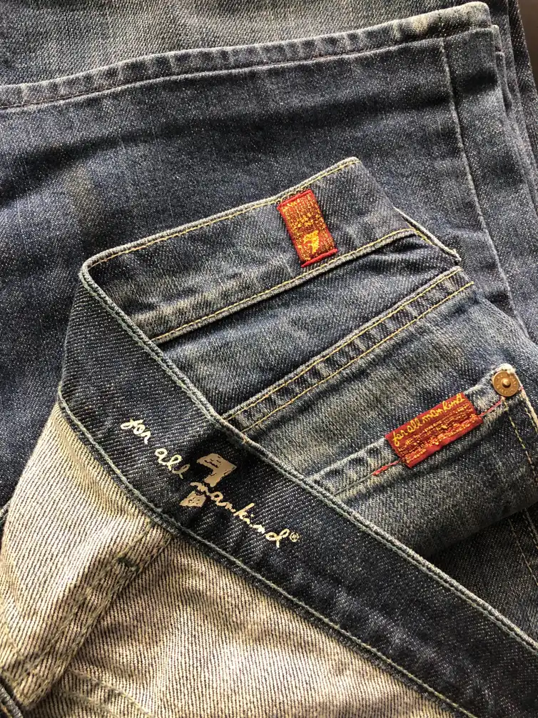 7 For All Mankind Denim Jeans Size 36