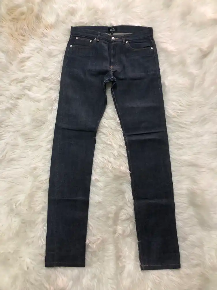 A.P.C Selvedge denim dark blue