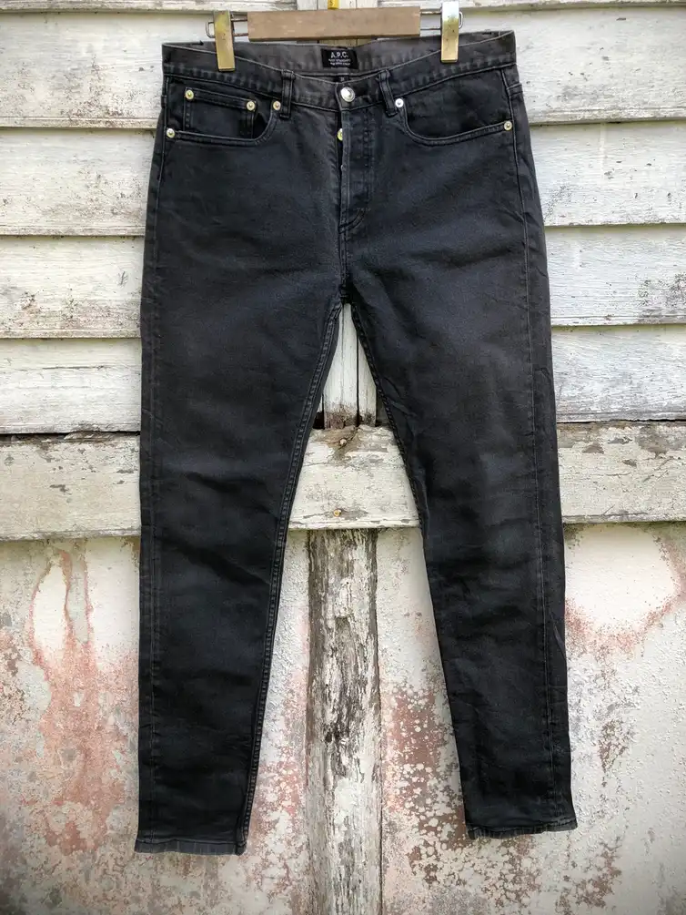 A.P.C Petit Standard Fade Black Jean