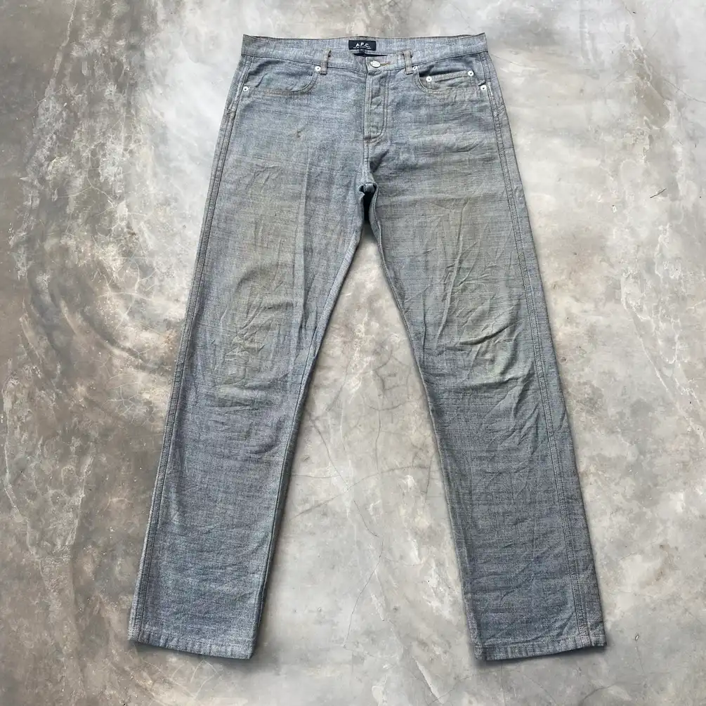 Apc jeans Rue De Fleurus Paris Reverse jeans