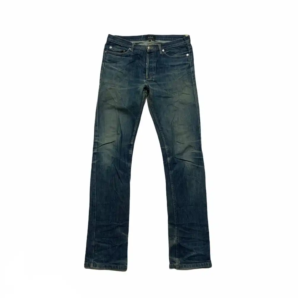Vintage A.P.C. 32x32 Denim Pants Button Fly Jeans Pants