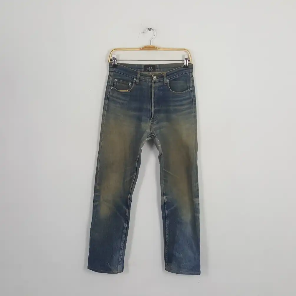 Vintage A.P.C. Japanese Brand Washed Syle Denim Jeans