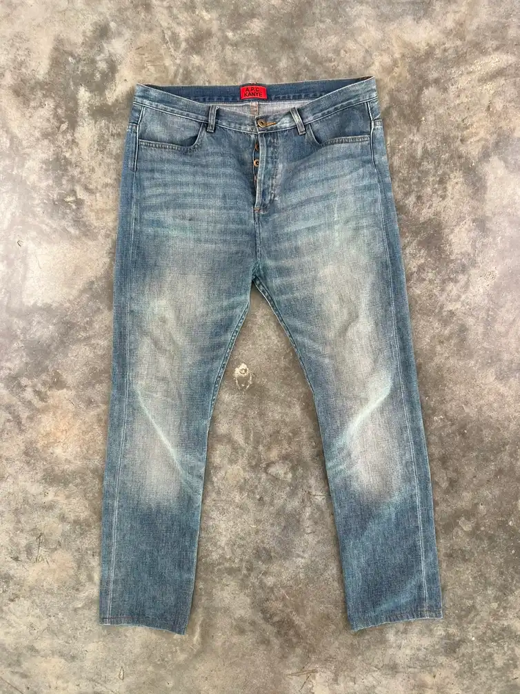 A.P.C x Kanye West Petit Standard Denim Jeans Sz. 31 ❄️🧊🥣