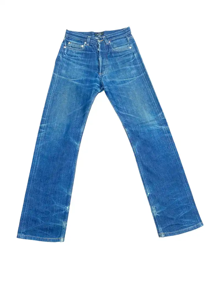 High Waist Jeans - Straight Fit