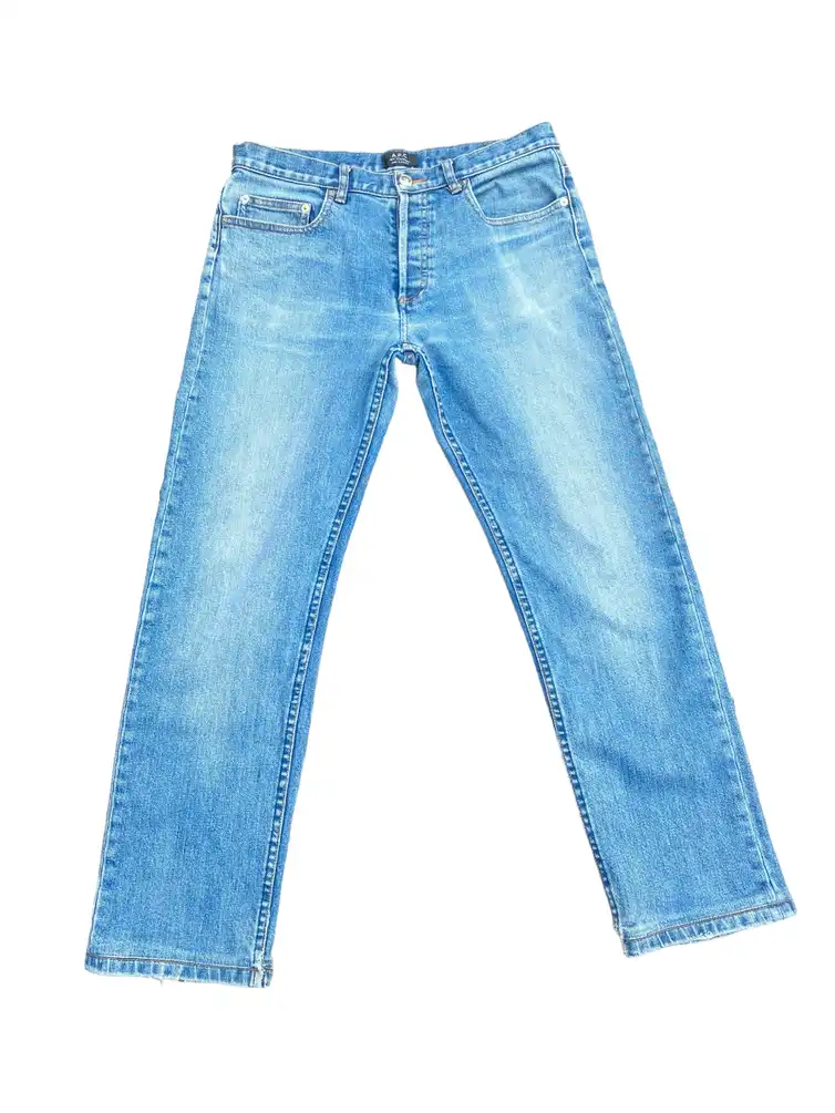 Lightwash faded Denim Jeans