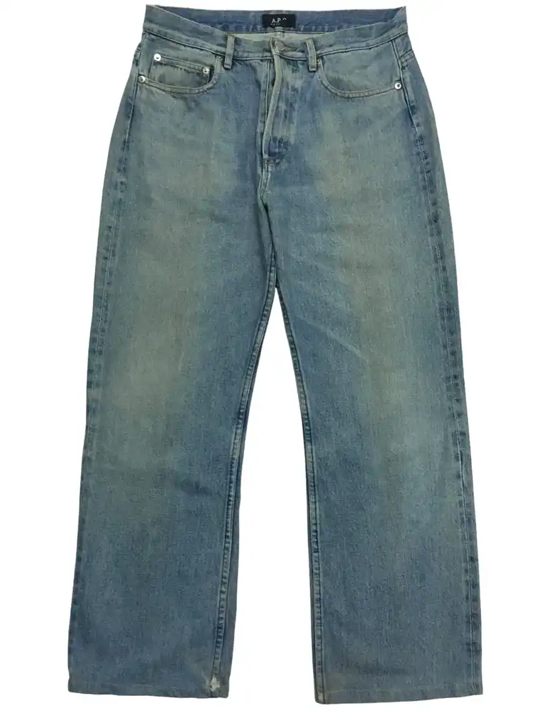 Rare Vintage Brand APC Selvedge Distressed Jeans 1990s