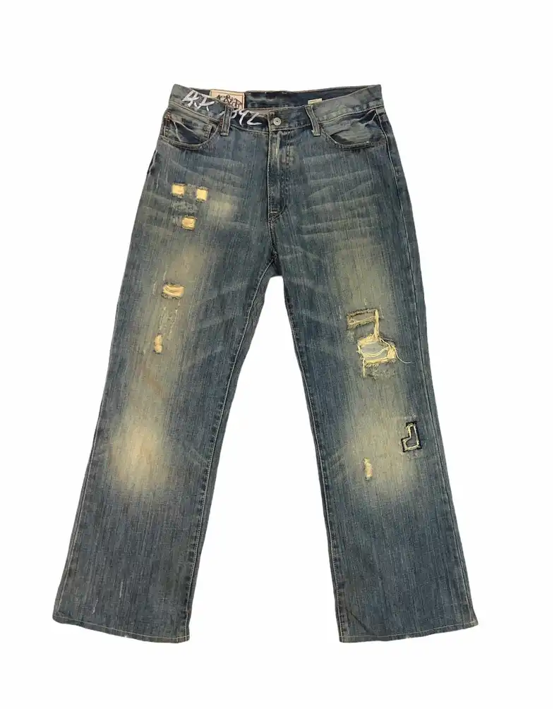 Abercrombie & Fitch Distressed Denim
