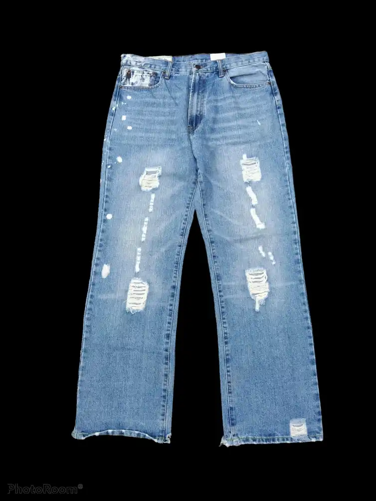 DiSTRESSED ABERCROMBIE&FITCH DENIM PANTS