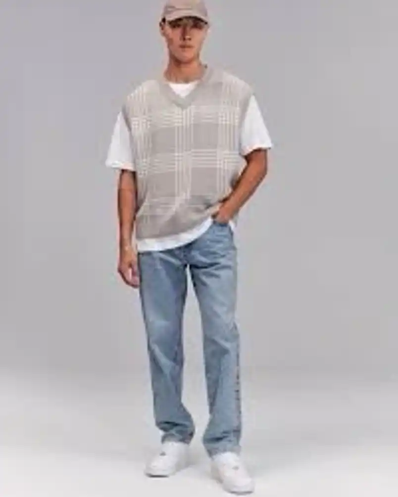 Abercrombie and Fitch oversized 90s Jeans