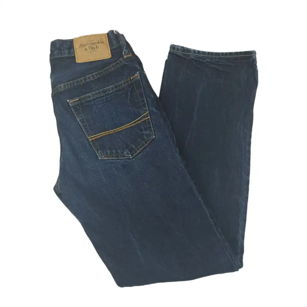 The A&F Slim Straight Button Fly Low Rise 28x30