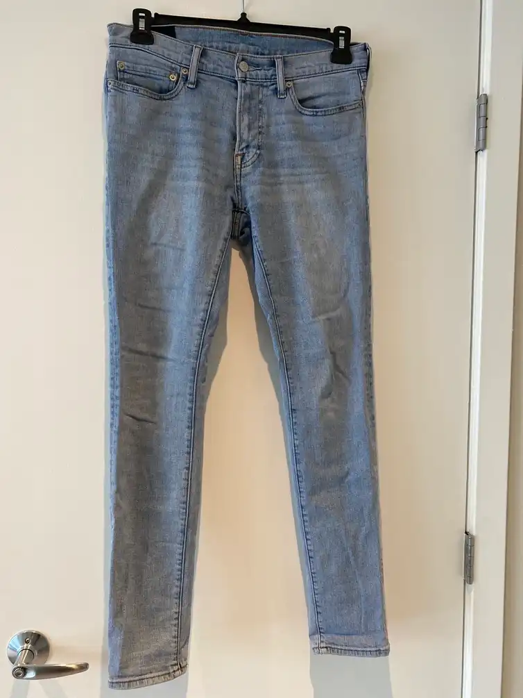 Abercrombie and Fitch Light Blue Jeans