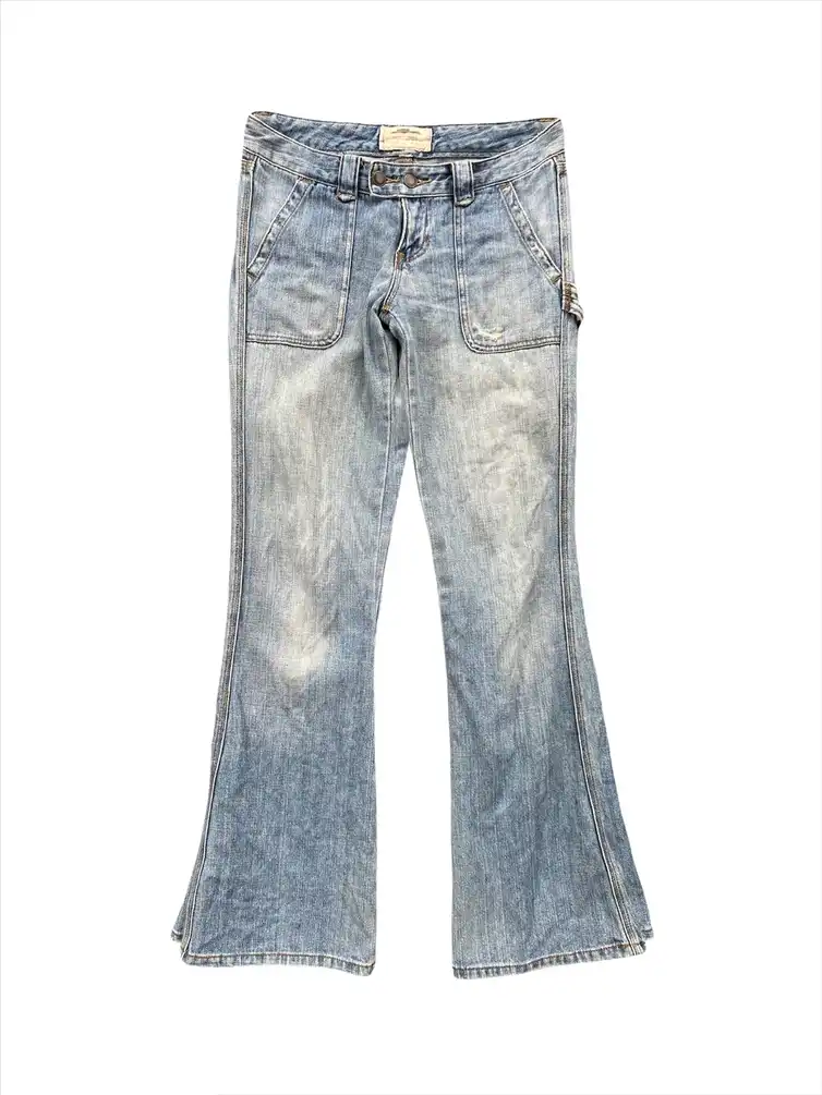 Vtg Distressed Abercrombie Bootcut Archival Bondage Pants