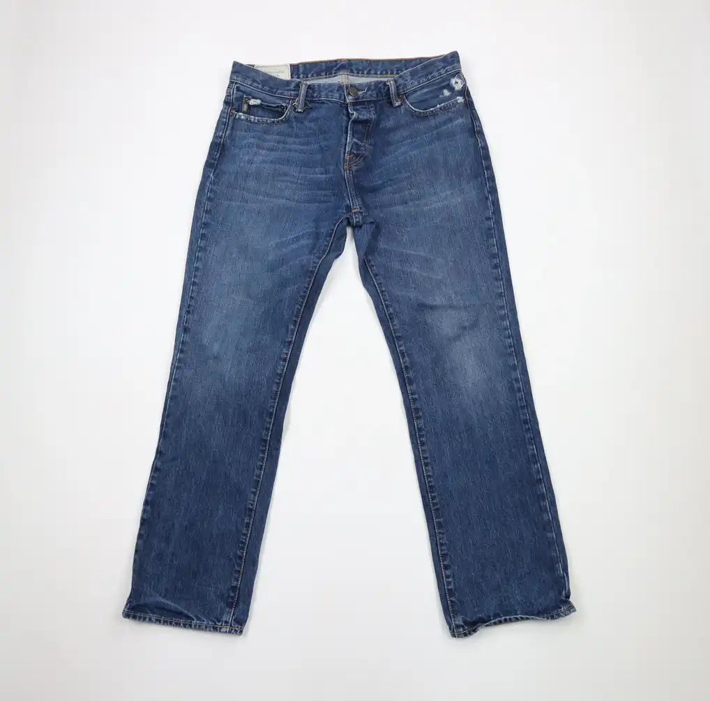 Vintage Abercombie & Fitch Button Fly Straight Leg Jeans