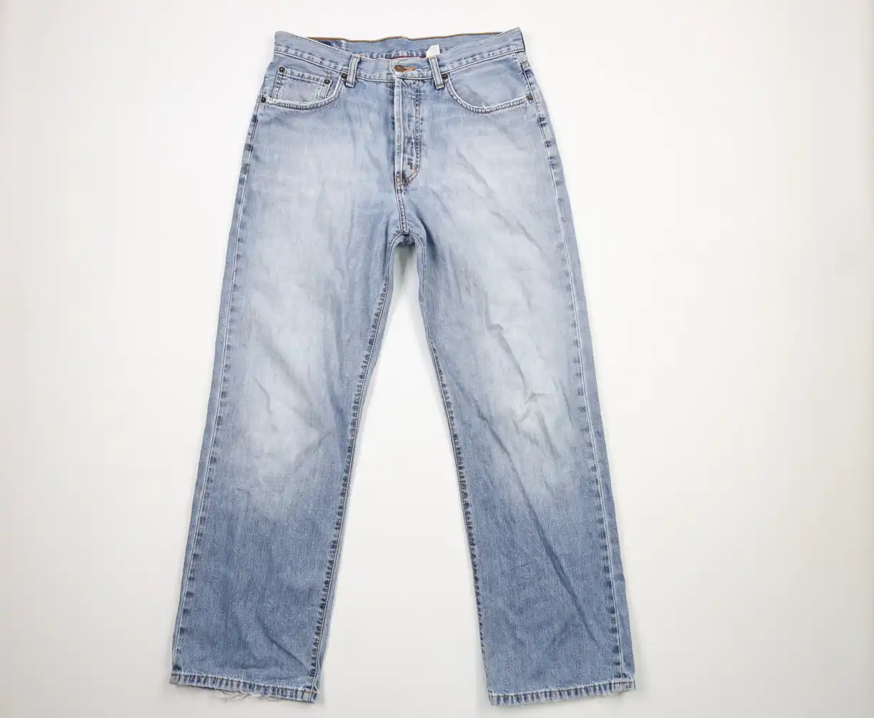 Vintage Abercrombie & Fitch Button Fly Wide Leg Jeans USA