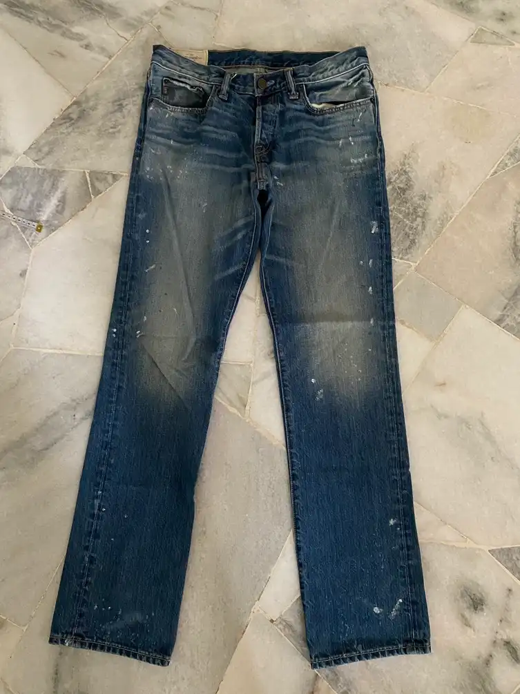 ‼️OFFER ME‼️ ABERCROMBIE & FITCH PAINTWORK DENIM JEANS