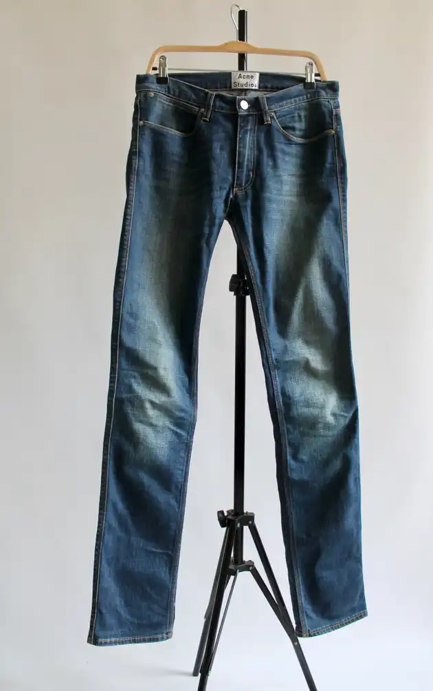 Acne Studios Max Prince Stretch slim denim pants Long