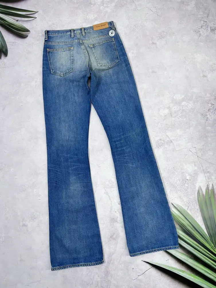 Acne Jeans Flared Denim Pants