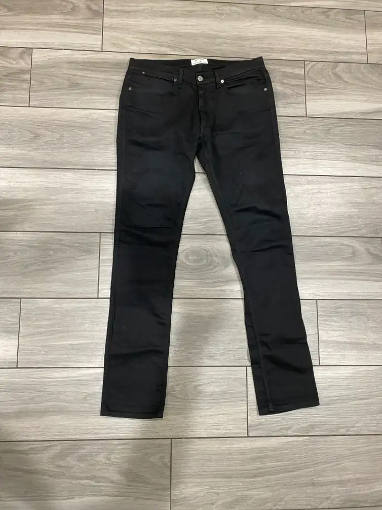 Acne studio back denim jeans