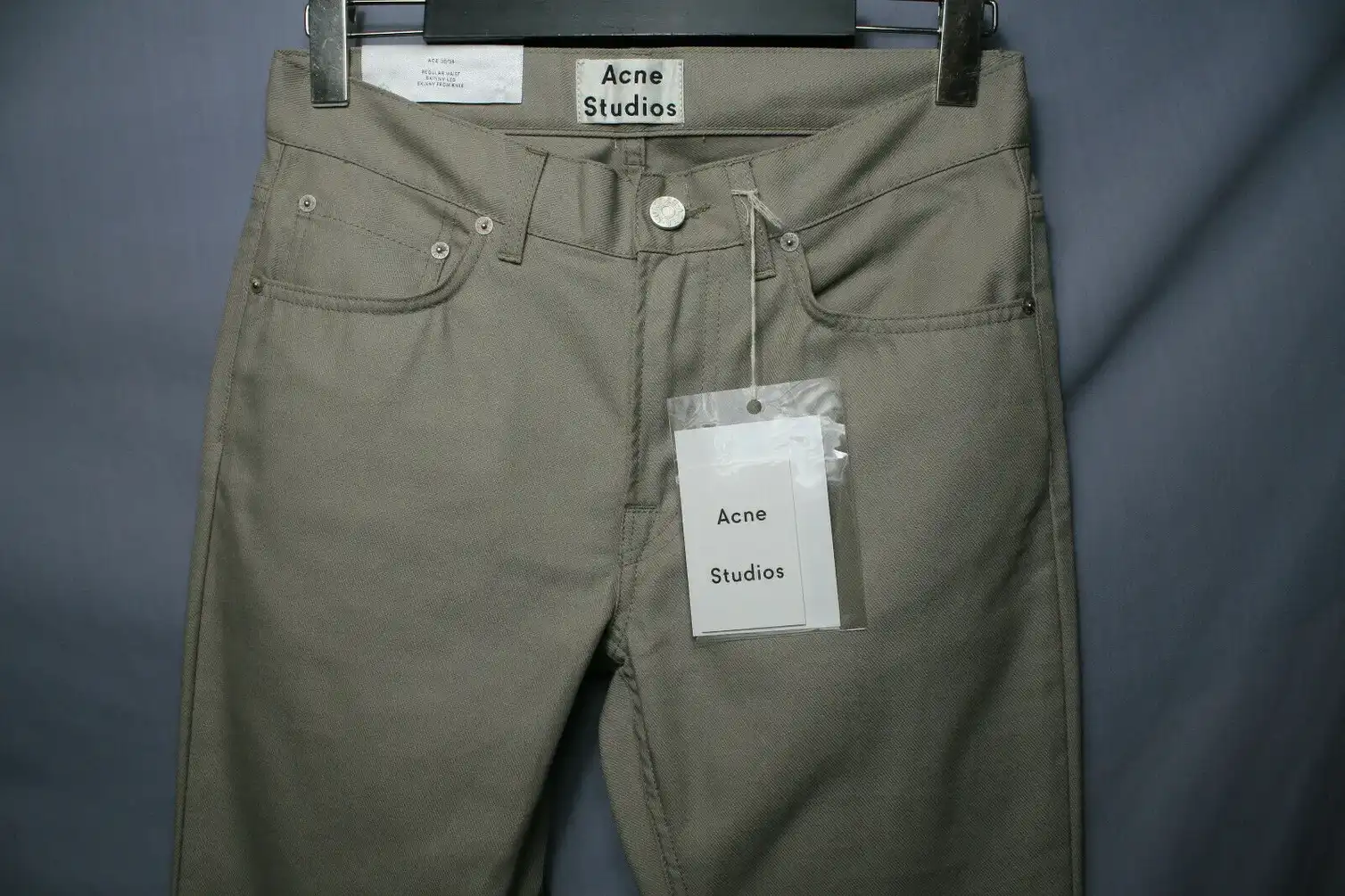 BNWT ACNE STUDIOS Ace Beige Denim Pants 29/32