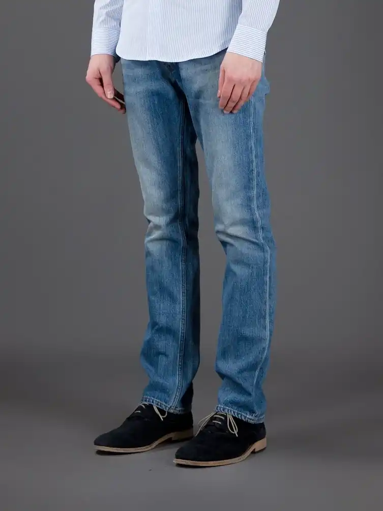 ACNE STUDIOS Cotton Max LT Vintage Denim Jeans