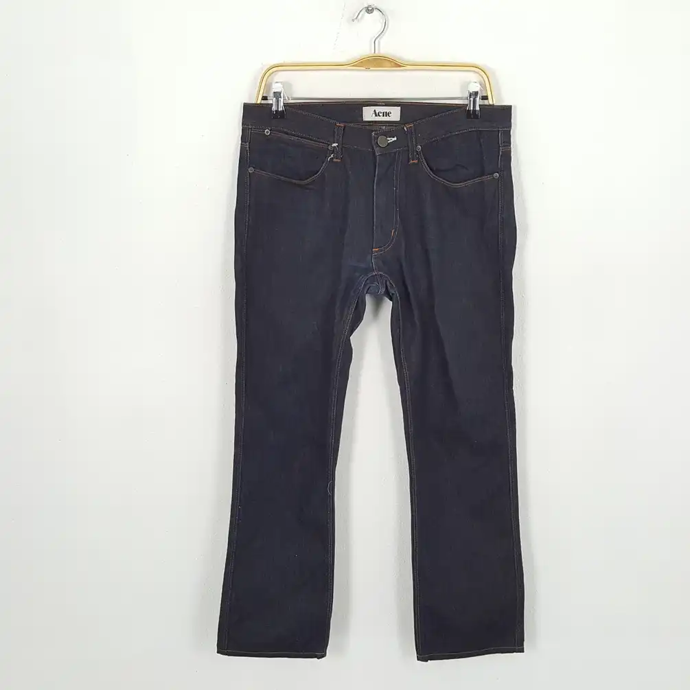 Vintage ACNE STUDIOS Italian Brand Blue Denim Jeans