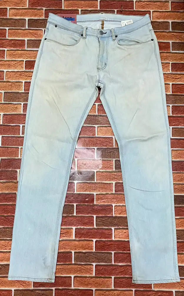 Vintage Acne Studios Bla Konst Stockholm Distressed Denime