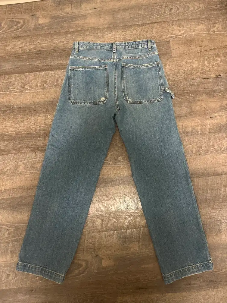 Straight-Leg Carpenter Jeans unisex : Bla Konst