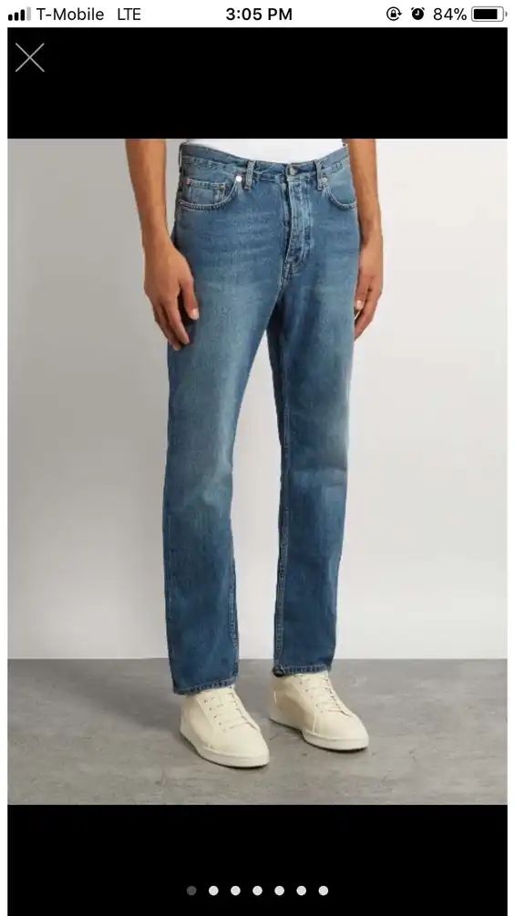 Acne Studios Blue Jeans Waist 34