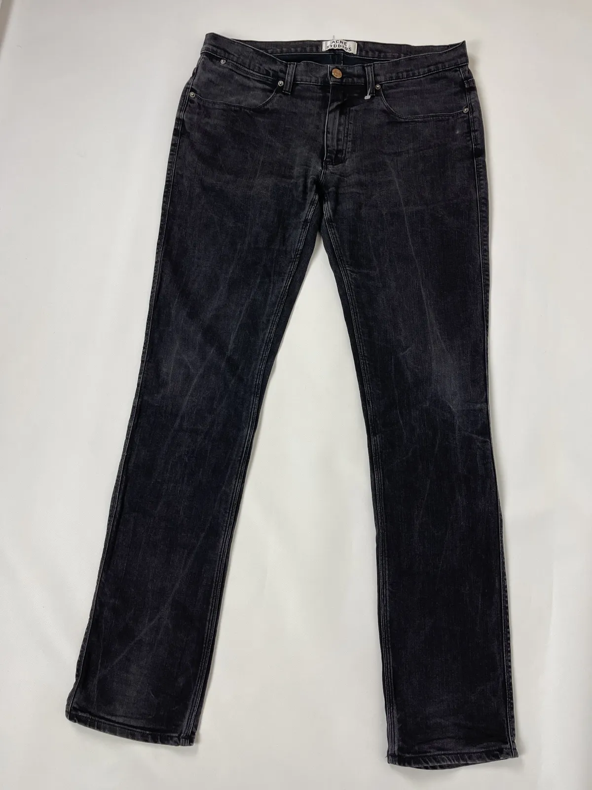 Acne Studios Max Cash faded denim jeans pants
